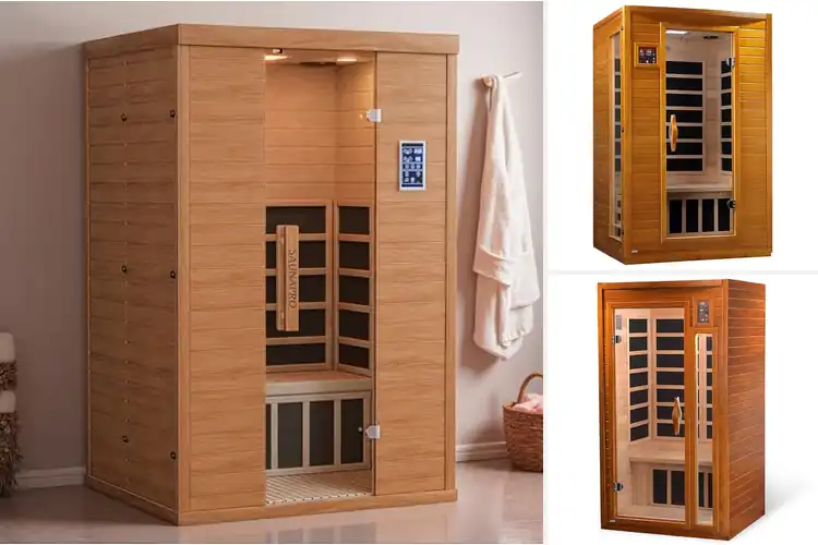 Detailed view of Best 2 Person Infrared Saunas