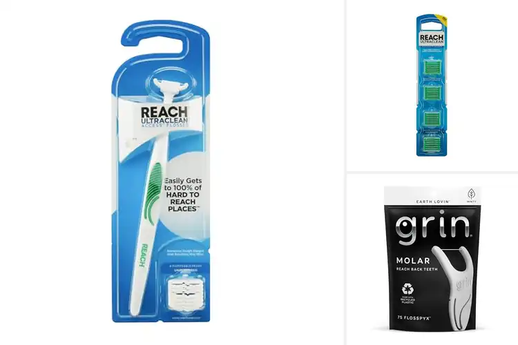 Detailed view of Best Back Teeth Reach Flosser Techniques