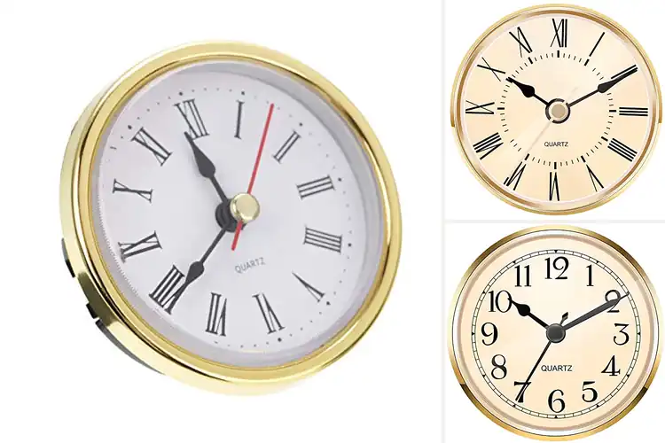 Detailed view of Best Battery Operated Clock Inserts