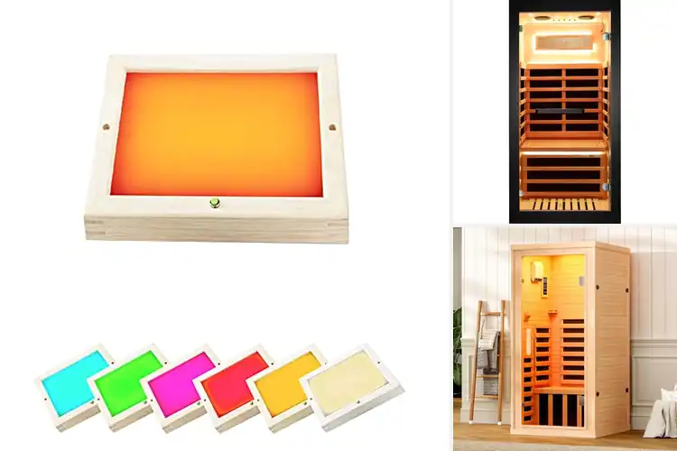 Detailed view of Best Color Therapy Saunas