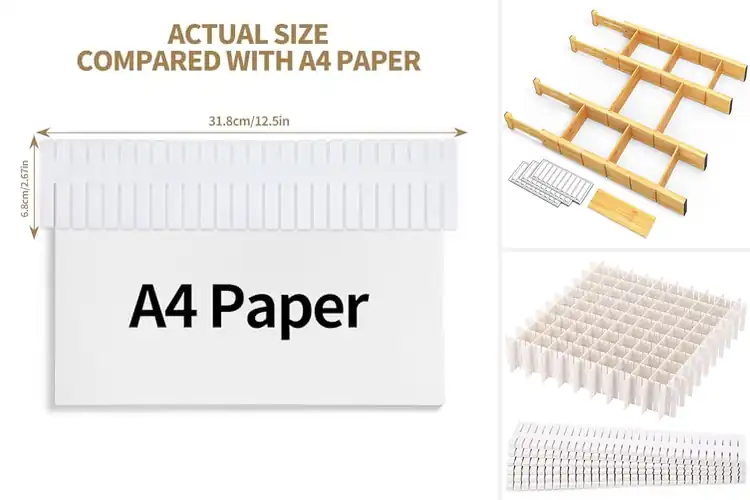Detailed view of Best Customizable Drawer Dividers
