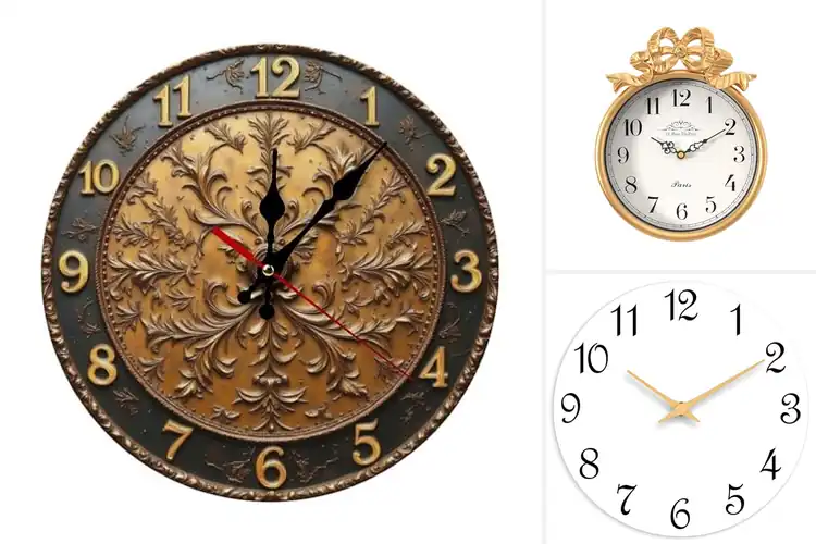 Detailed view of Best Decorative Clock Faces