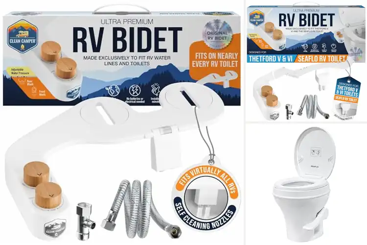 Detailed view of Best Easy Clean RV Toilets