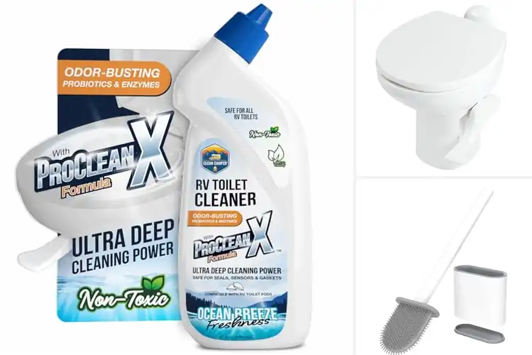 Detailed view of Best Easy-To-Clean RV Toilets: Fresh & Hassle-Free