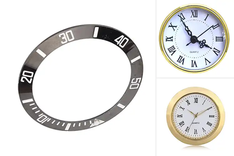 Detailed view of Best Exquisite Bezel Clock Insert