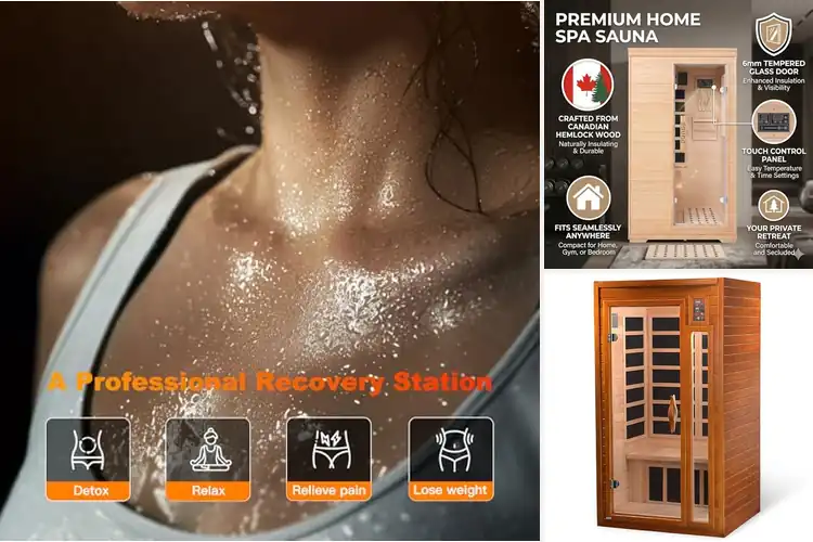 Detailed view of Best Fast Heating Infrared Sauna For Quick Warmth