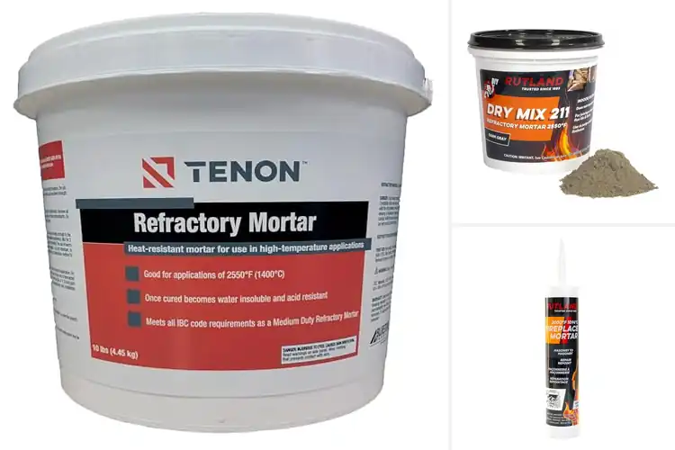 Detailed view of Best Fire Pit Mortars