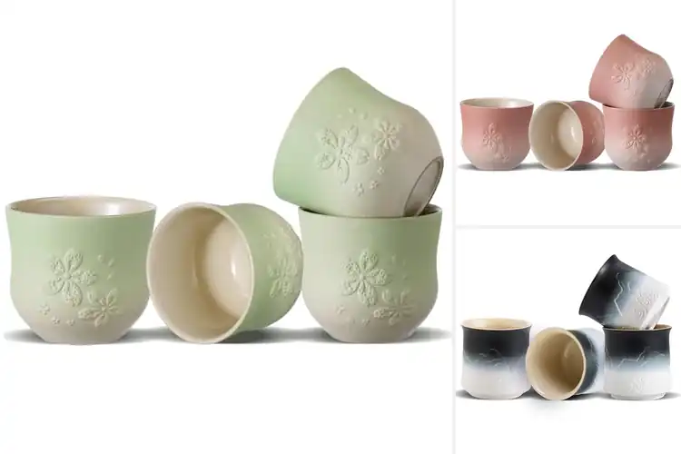 Detailed view of Best Gradient Glaze Tea Cups