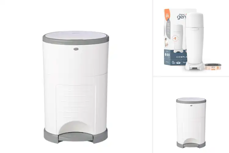 Detailed view of Best Hands-Free Diaper Pails for Odor-Free Nursery Freshness