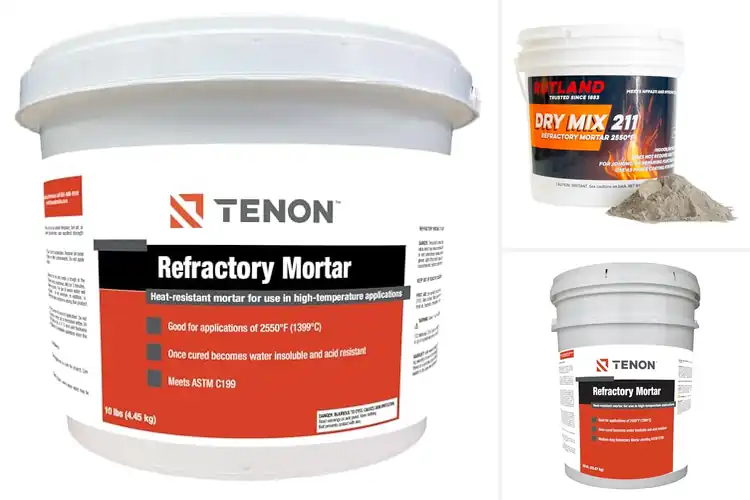 Detailed view of Best Heat Resistant Mortar Mixes