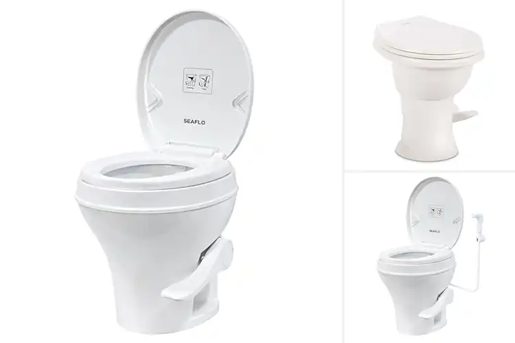 Detailed view of Best High Profile RV Toilets