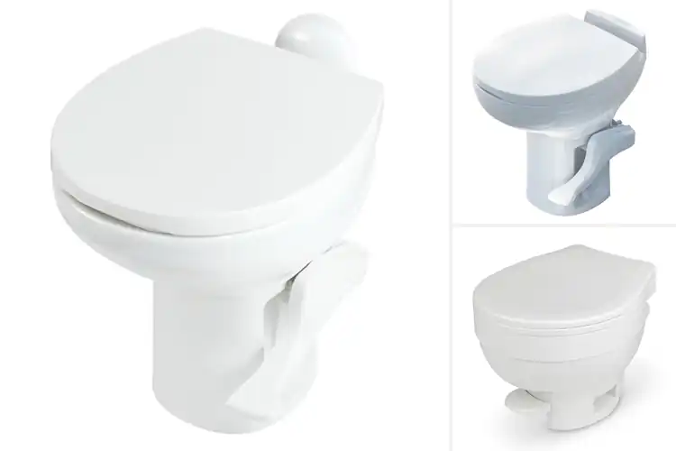 Detailed view of Best High-Profile Thetford Toilet