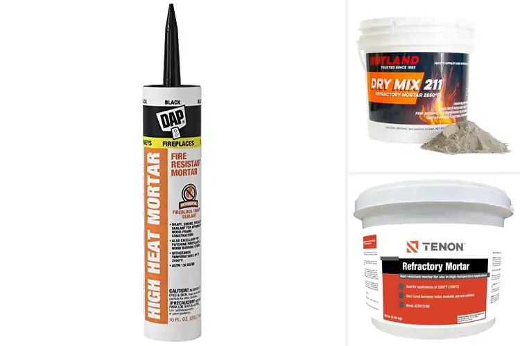 Detailed view of Best High Temp Mortars