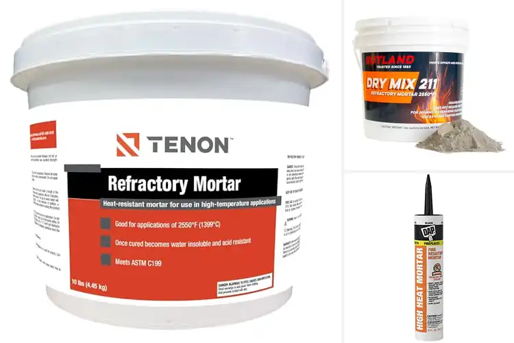 Detailed view of Best High Temperature Mortars