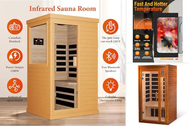Detailed view of Best Infrared Saunas