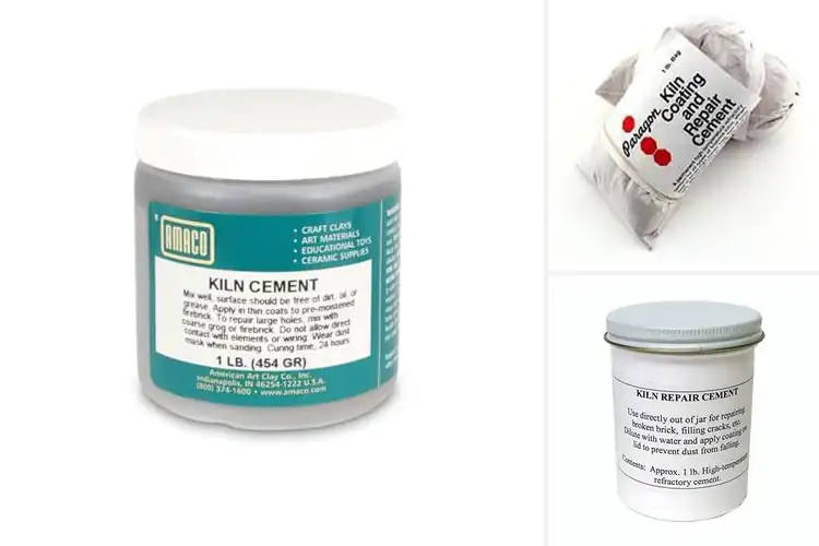 Detailed view of Best Kiln Repair Cements
