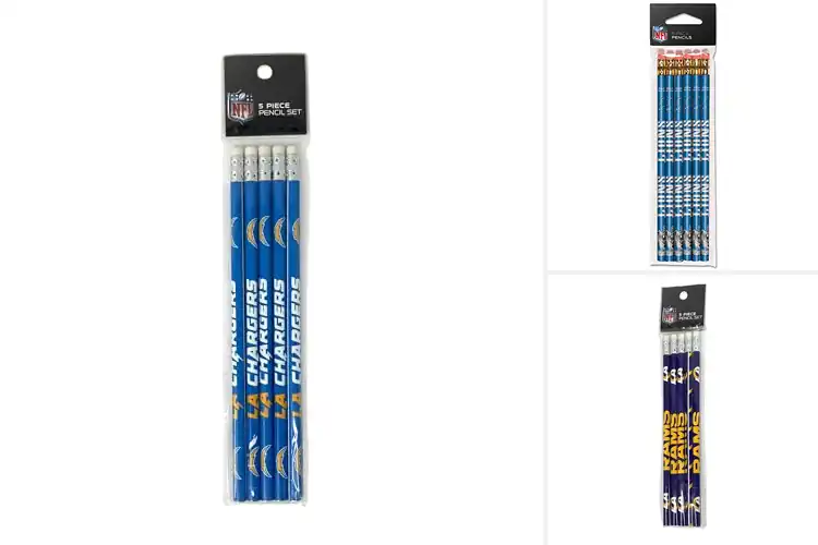 Detailed view of Best Licensed NFL Pencils: Show Your Team Spirit in Style