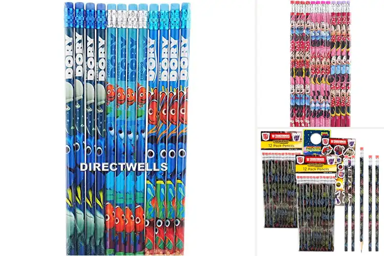 Detailed view of Best Licensed Pencils: Write with Your Heroes