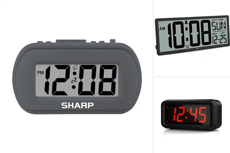 Detailed view of Best Long Lasting Battery Clocks