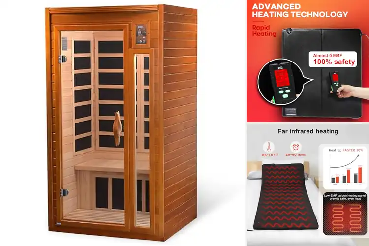 Detailed view of Best Low EMF Saunas: Top 10 Picks for Safe Relaxation
