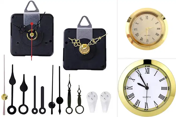 Detailed view of Best Miniature Quartz Clock Movements