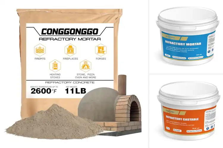 Detailed view of Best Refractory Mortar Concrete For Kilns