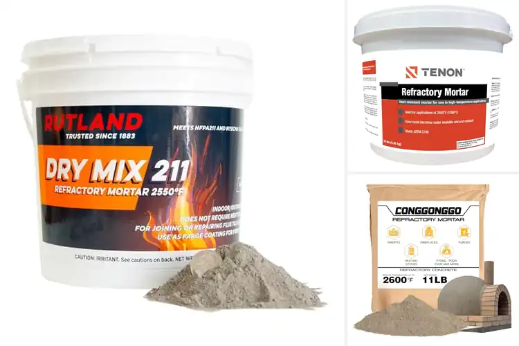 Detailed view of Best Refractory Mortar For Fire Pit Masonry