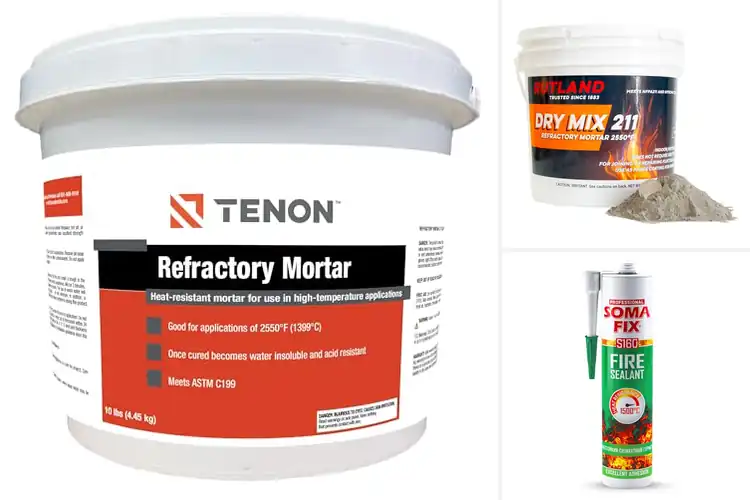 Detailed view of Best Refractory Mortars For Chimney