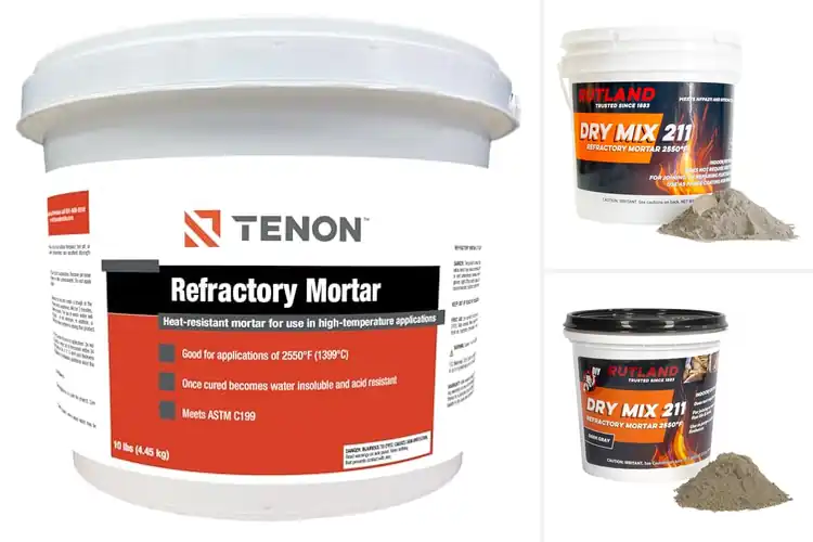 Detailed view of Best Refractory Mortars For Fire Pit