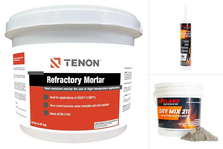 Detailed view of Best Refractory Mortars For Fireplace