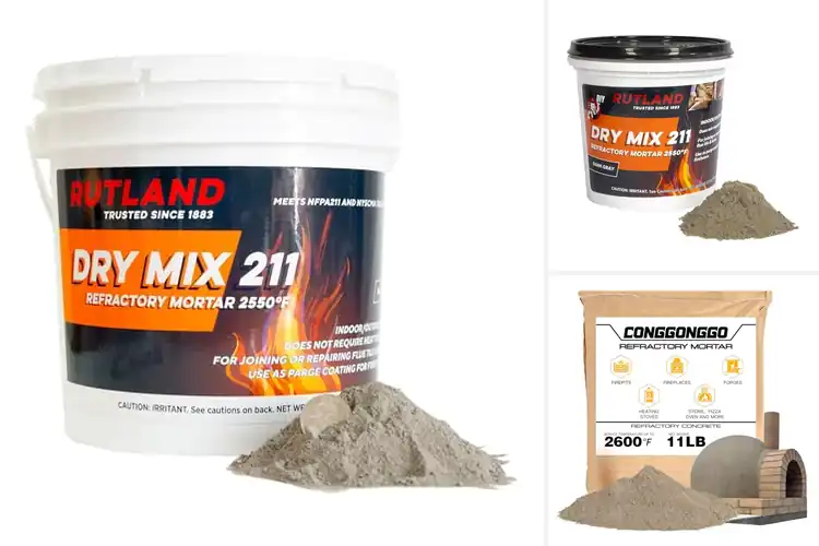 Detailed view of Best Refractory Mortars For Pizza Oven