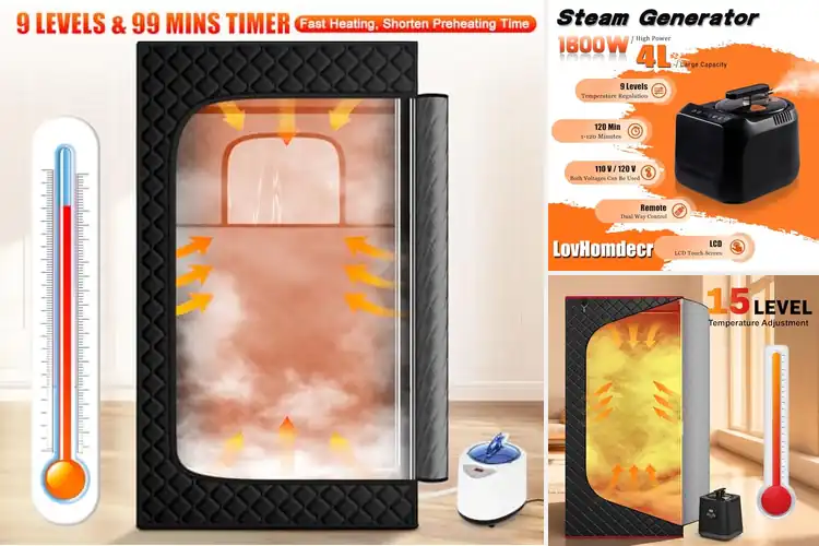 Detailed view of Best Remote Control Saunas
