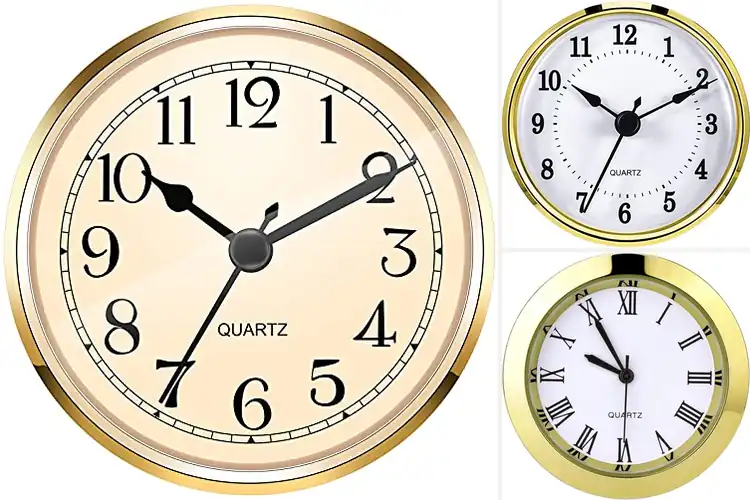 Detailed view of Best Replacement Quartz Clock Inserts