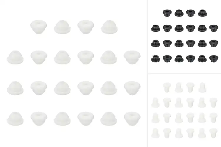 Detailed view of Best Rubber Gasket Mounting System Inserts