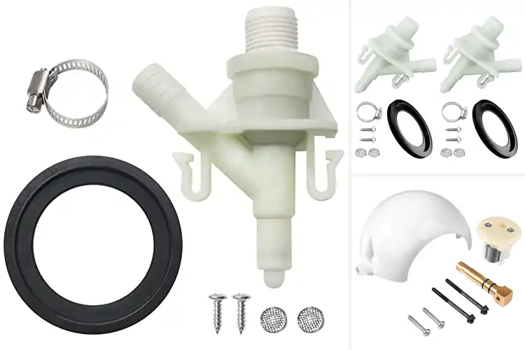 Detailed view of Best RV Toilet Ball Valves