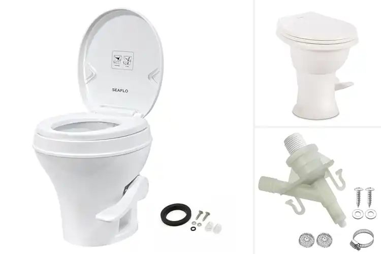 Detailed view of Best RV Toilet Replacements