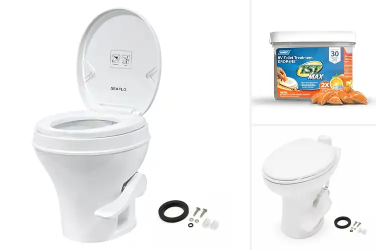 Detailed view of Best Sanitary RV Toilets