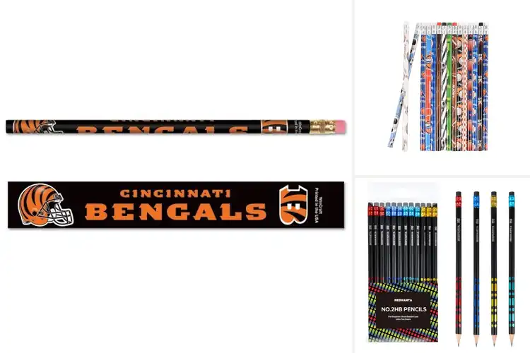 Detailed view of Best school pencils for Bengals fans