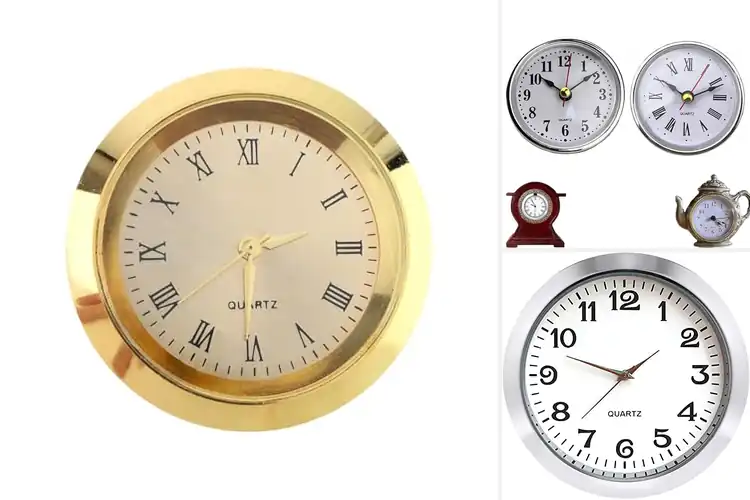 Detailed view of Best Scratch Resistant Mini Clock Face