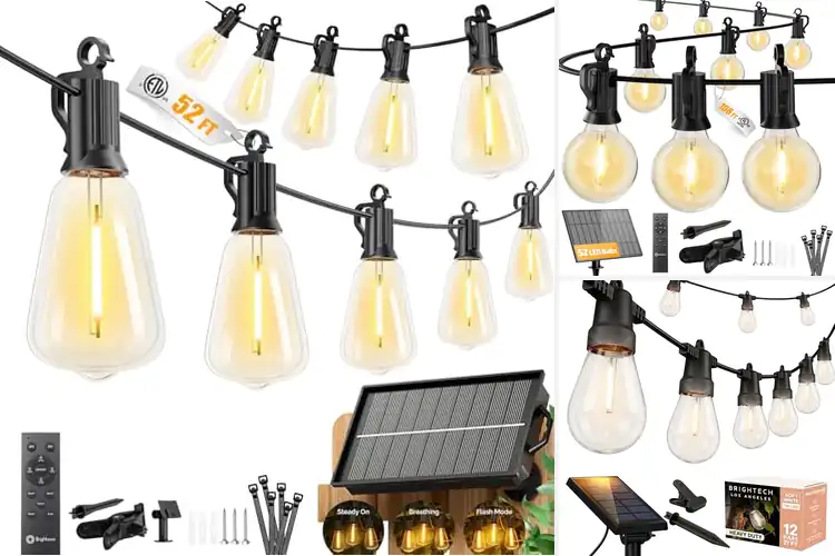 Detailed view of Best Solar String Lights