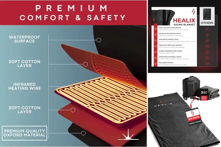 Detailed view of Best Wellness Infrared Saunas