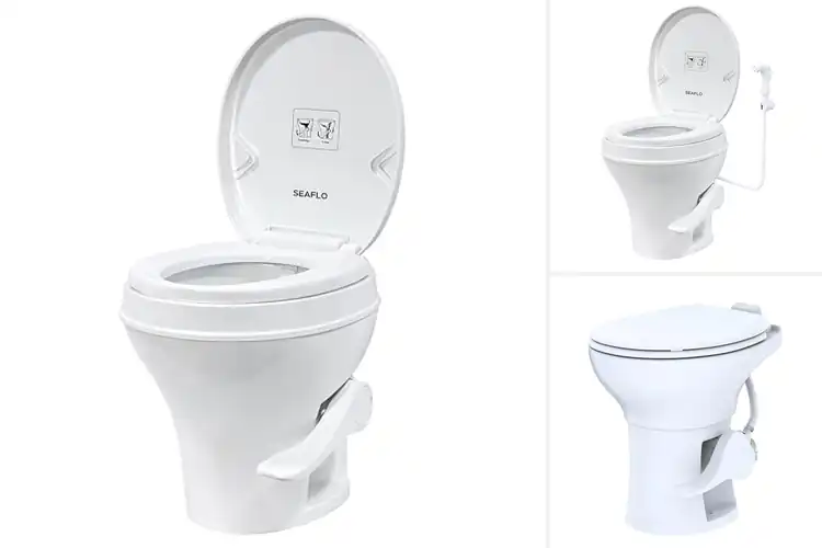 Detailed view of Best White RV Toilets: Upgrade Your Comfort